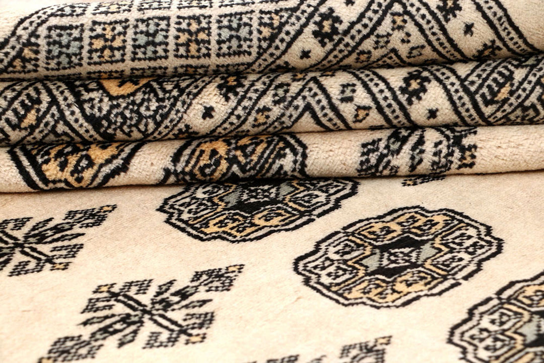 Bisque Bokhara 8'  10" x 11'  10" - No. QA18538