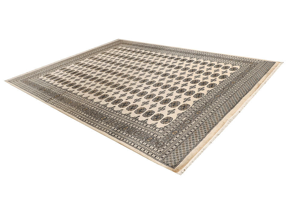 Bisque Bokhara 8' 10 x 11' 10 - No. 59865 - ALRUG Rug Store