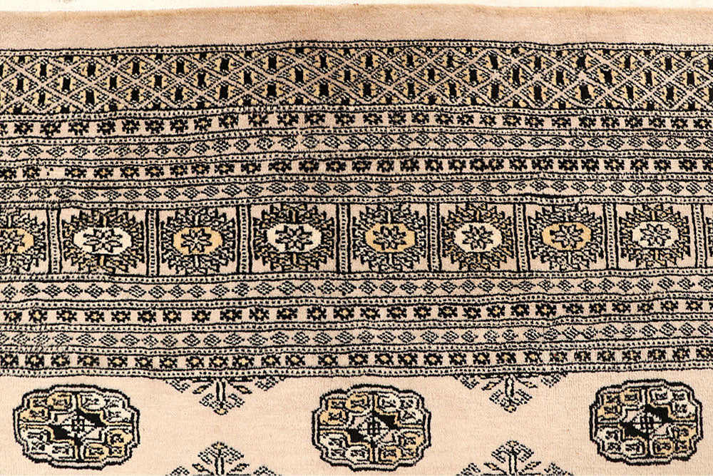 Bisque Bokhara 9' 1 x 11' 11 - No. 59866 - ALRUG Rug Store