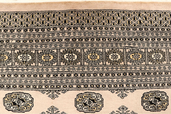 Bisque Bokhara 9' 1 x 11' 11 - No. 59866 - ALRUG Rug Store
