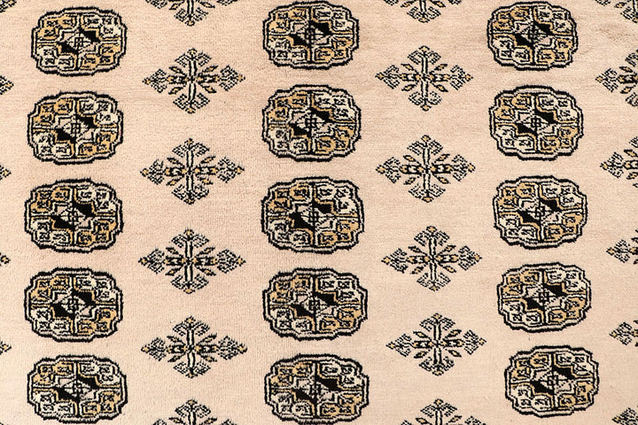 Bisque Bokhara 9' 1 x 11' 11 - No. 59866 - ALRUG Rug Store