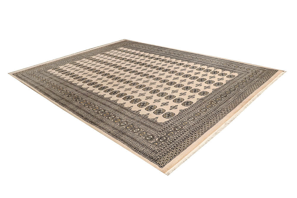 Bisque Bokhara 9' 1 x 11' 11 - No. 59866 - ALRUG Rug Store