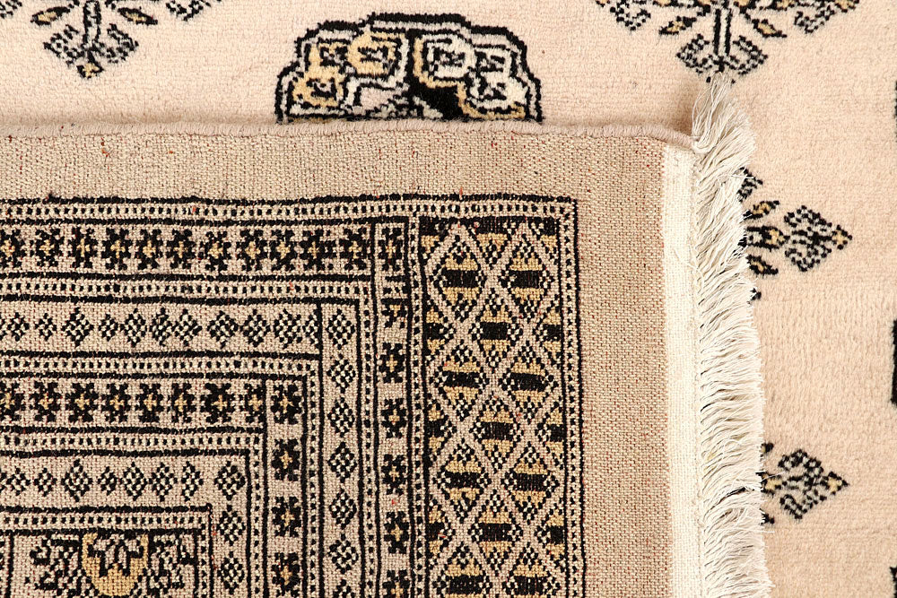 Bisque Bokhara 9' 1 x 11' 11 - No. 59866 - ALRUG Rug Store