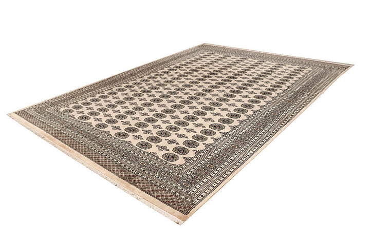Bisque Bokhara 9' 1 x 12' 2 - No. 59867 - ALRUG Rug Store