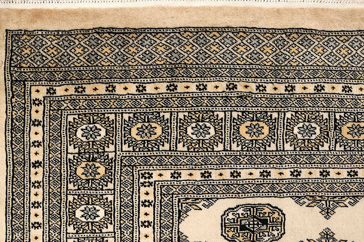 Bisque Bokhara 9' 2 x 12' 4 - No. 59868 - ALRUG Rug Store