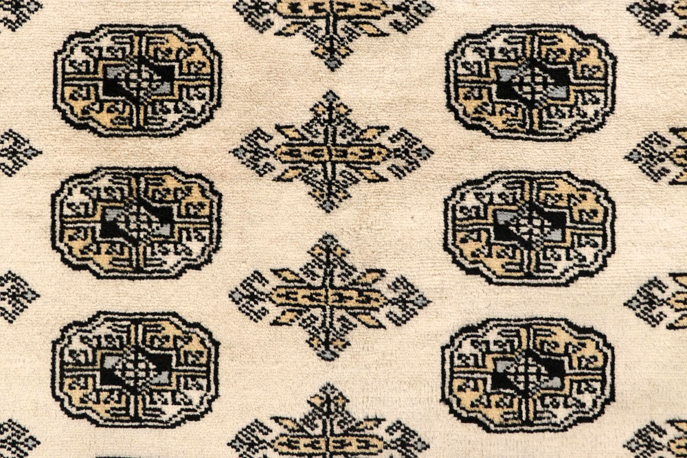 Bisque Bokhara 9' 2 x 12' 4 - No. 59868 - ALRUG Rug Store