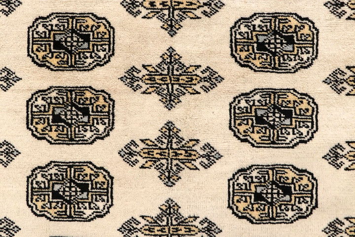 Bisque Bokhara 9' 2 x 12' 4 - No. 59868 - ALRUG Rug Store