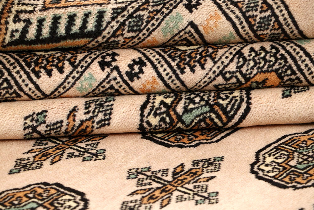 Bisque Bokhara 9' 1 x 12' 4 - No. 59869 - ALRUG Rug Store