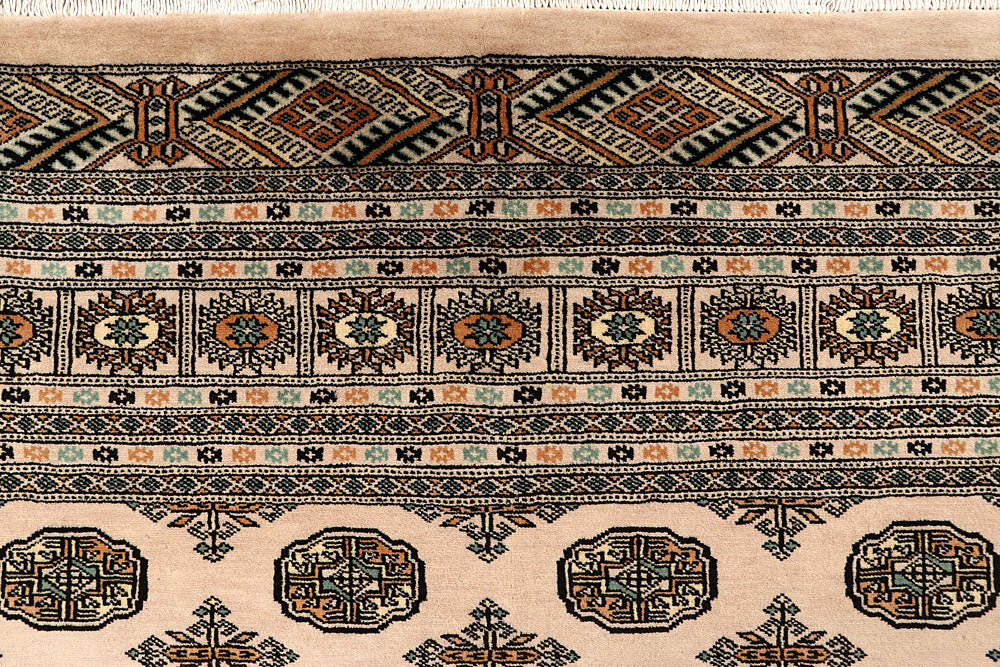 Bisque Bokhara 9' 1 x 12' 6 - No. 59871 - ALRUG Rug Store