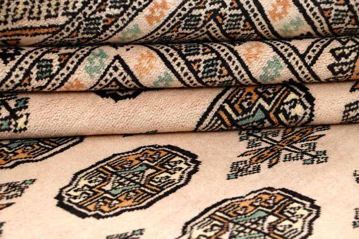 Bisque Bokhara 9' 1 x 12' 6 - No. 59871 - ALRUG Rug Store