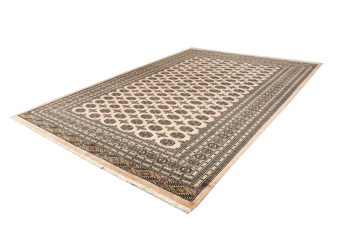 Bisque Bokhara 9' 1 x 12' 6 - No. 59871 - ALRUG Rug Store