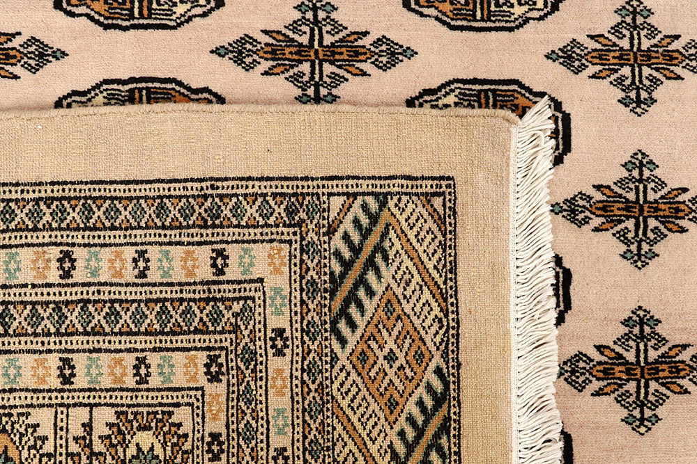 Bisque Bokhara 9' 1 x 12' 6 - No. 59871 - ALRUG Rug Store
