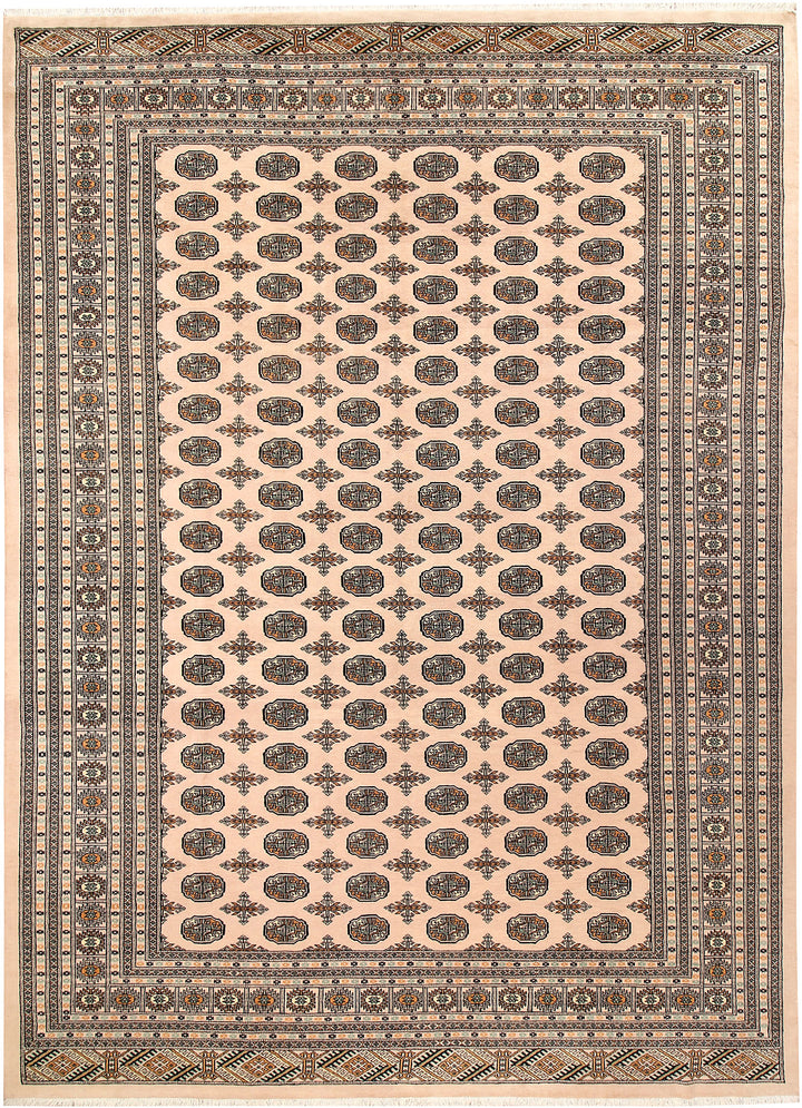 Bisque Bokhara 9' 1 x 12' 6 - No. 59871 - ALRUG Rug Store