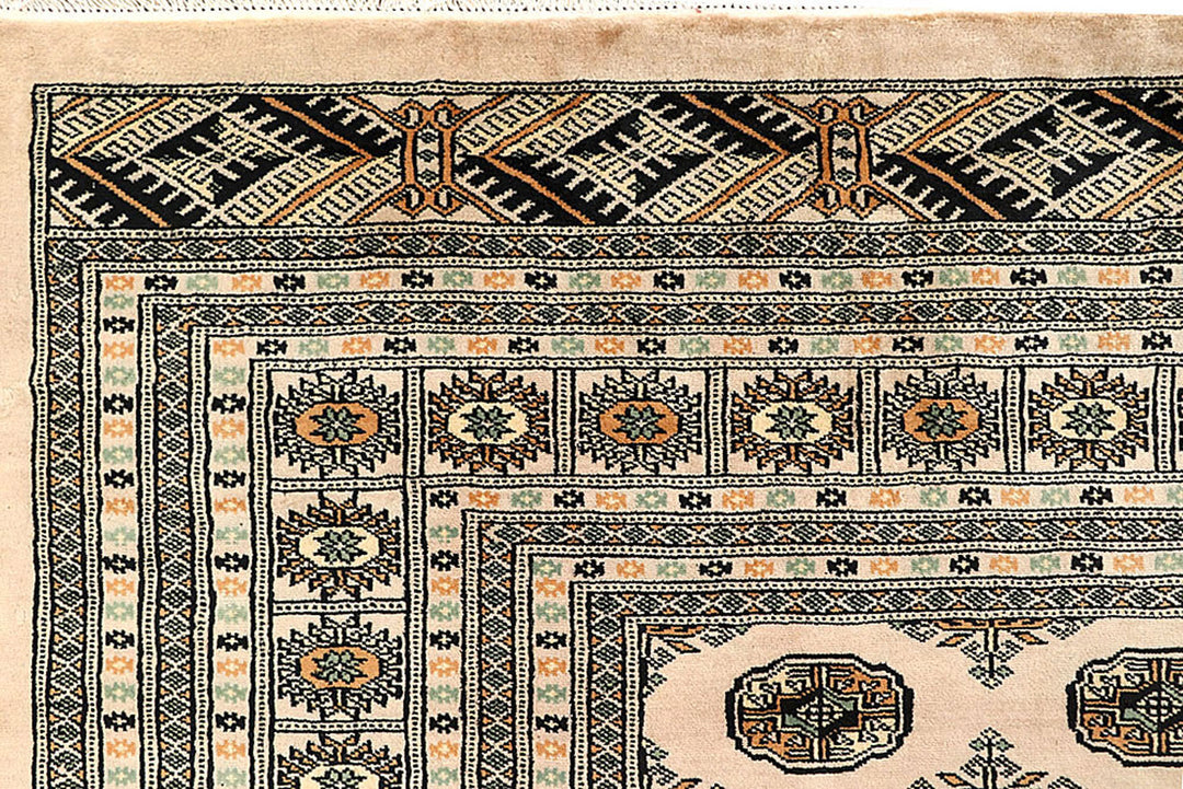 Bisque Bokhara 9'  x" 12'  2" - No. QA14112