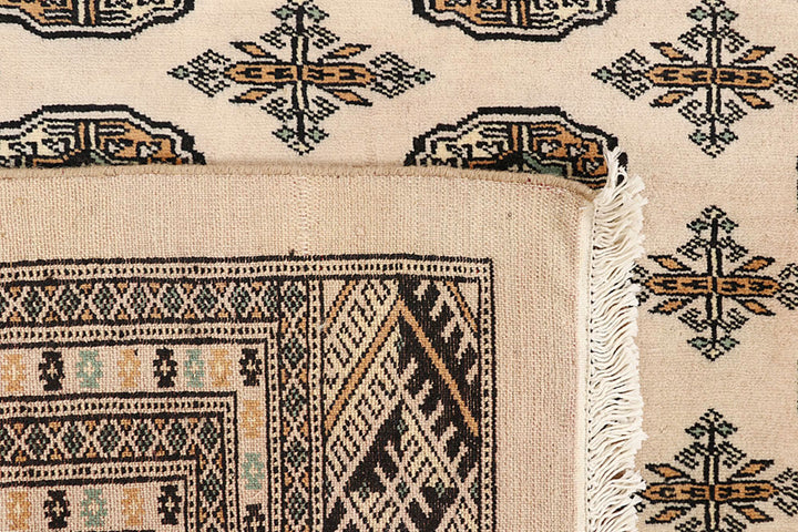 Bisque Bokhara 9' x 12' 2 - No. 59873 - ALRUG Rug Store