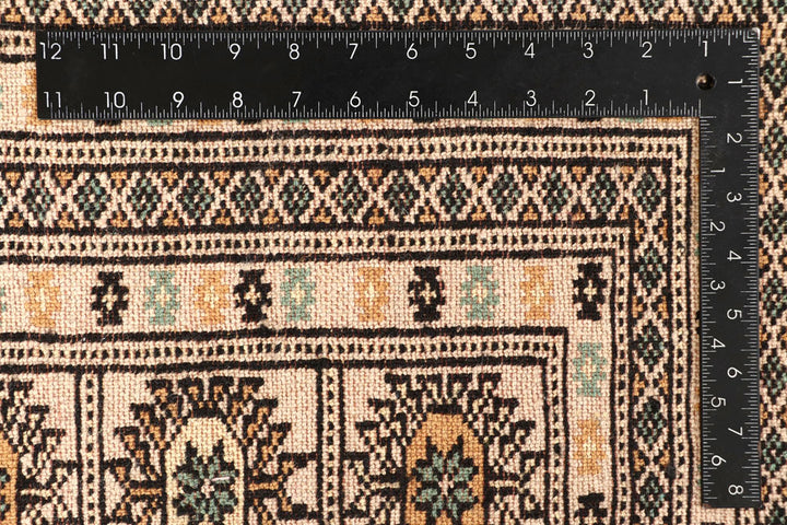 Bisque Bokhara 9' x 12' 2 - No. 59873 - ALRUG Rug Store