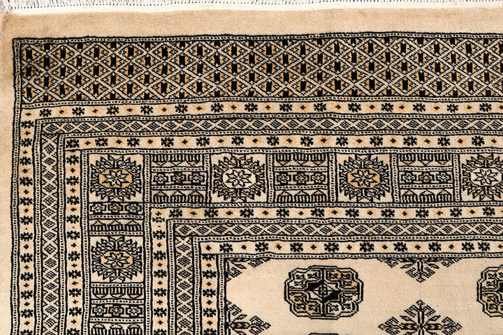 Bisque Bokhara 9' 1 x 11' 11 - No. 59874 - ALRUG Rug Store