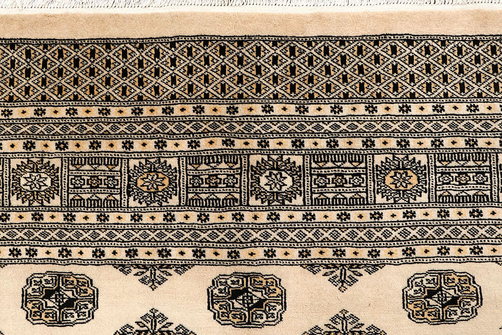 Bisque Bokhara 9' 1 x 11' 11 - No. 59874 - ALRUG Rug Store