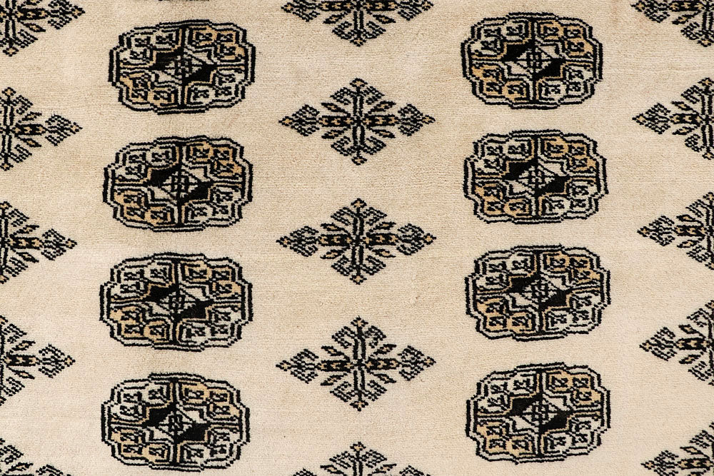 Bisque Bokhara 9' 1 x 11' 11 - No. 59874 - ALRUG Rug Store