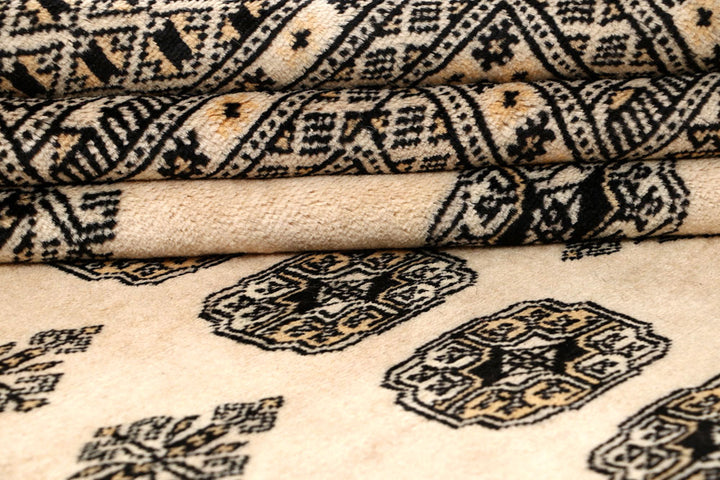 Bisque Bokhara 9' 1 x 11' 11 - No. 59874 - ALRUG Rug Store