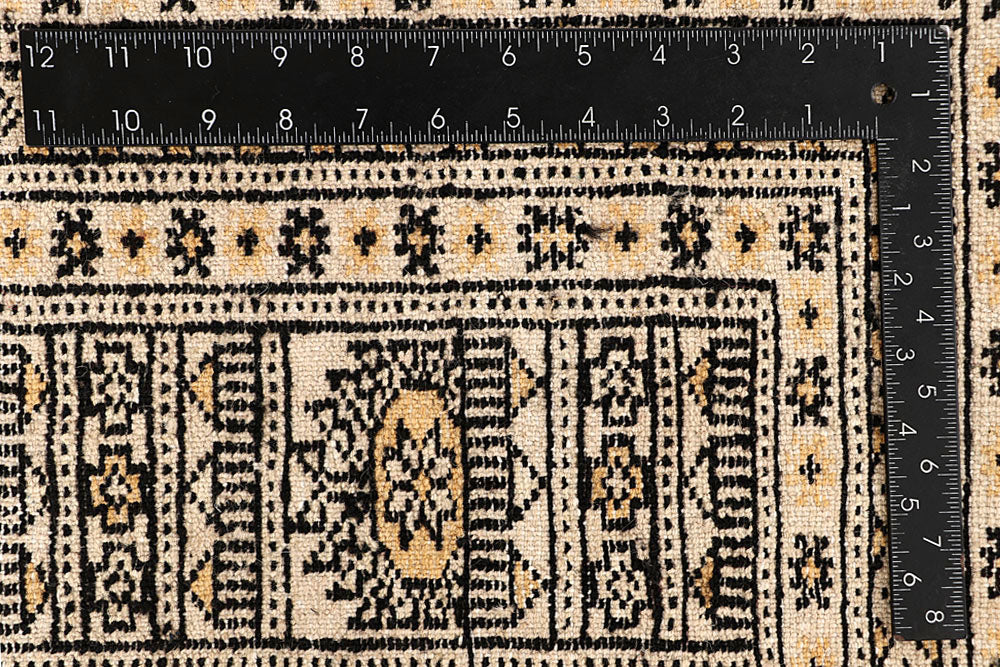Bisque Bokhara 9' 1 x 11' 11 - No. 59874 - ALRUG Rug Store