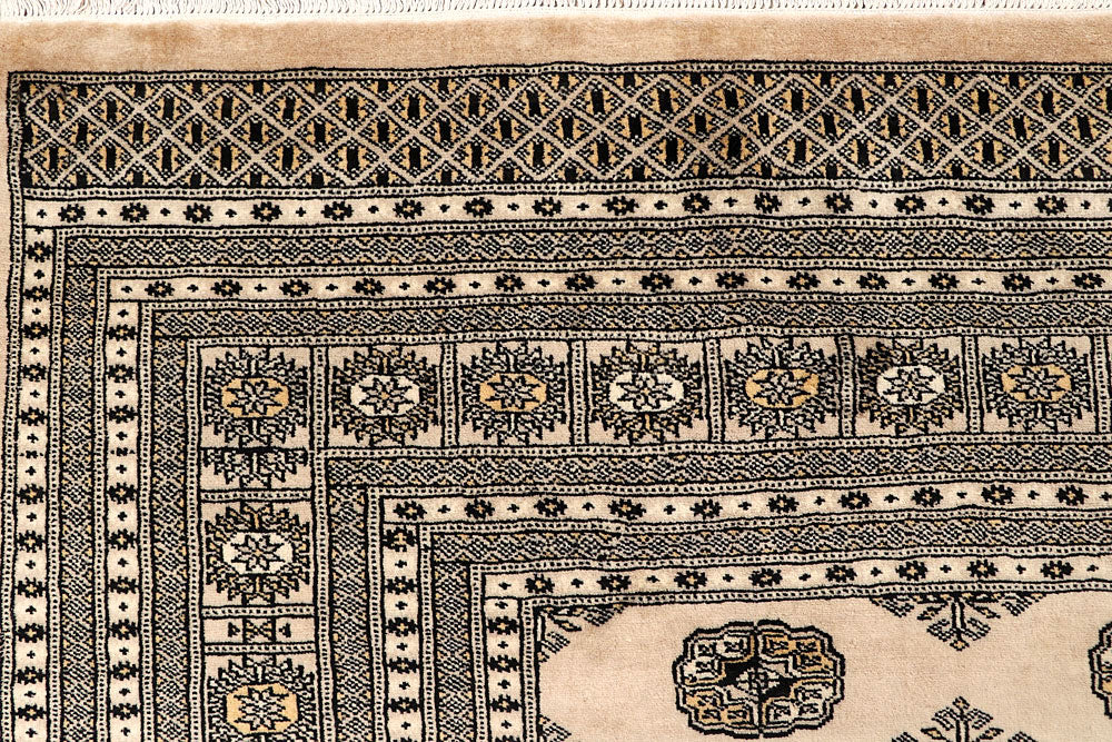 Bisque Bokhara 9' x 12' - No. 59876 - ALRUG Rug Store