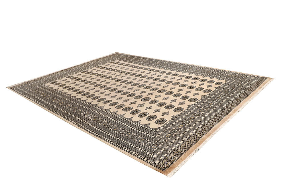 Bisque Bokhara 9' x 12' - No. 59876 - ALRUG Rug Store