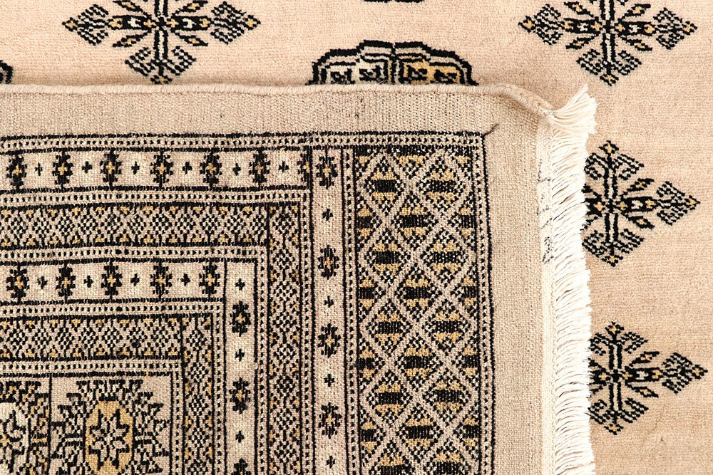 Bisque Bokhara 9' x 12' - No. 59876 - ALRUG Rug Store