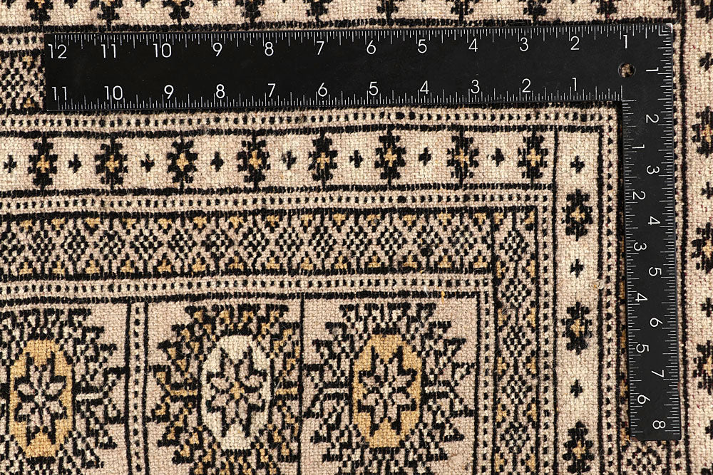 Bisque Bokhara 9' x 12' - No. 59876 - ALRUG Rug Store
