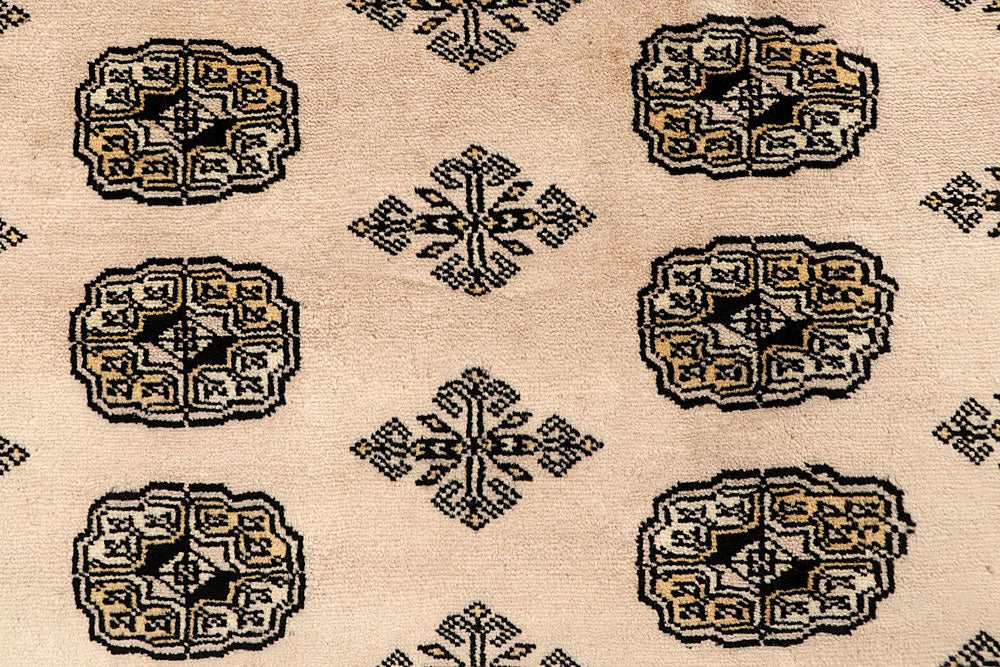 Bisque Bokhara 9' 1 x 12' 6 - No. 59877 - ALRUG Rug Store