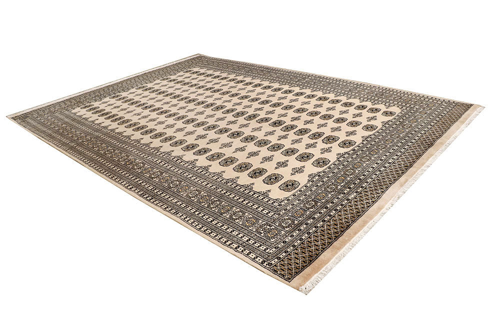 Bisque Bokhara 9' 1 x 12' 6 - No. 59877 - ALRUG Rug Store