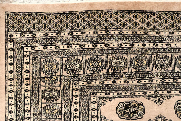 Bisque Bokhara 9' 1 x 12' 2 - No. 59878 - ALRUG Rug Store