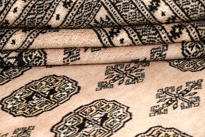 Bisque Bokhara 9' 1 x 12' 2 - No. 59878 - ALRUG Rug Store