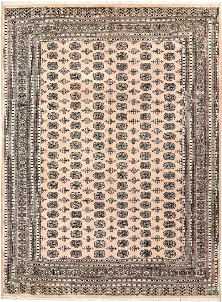 Bisque Bokhara 9' 1 x 12' 2 - No. 59878 - ALRUG Rug Store