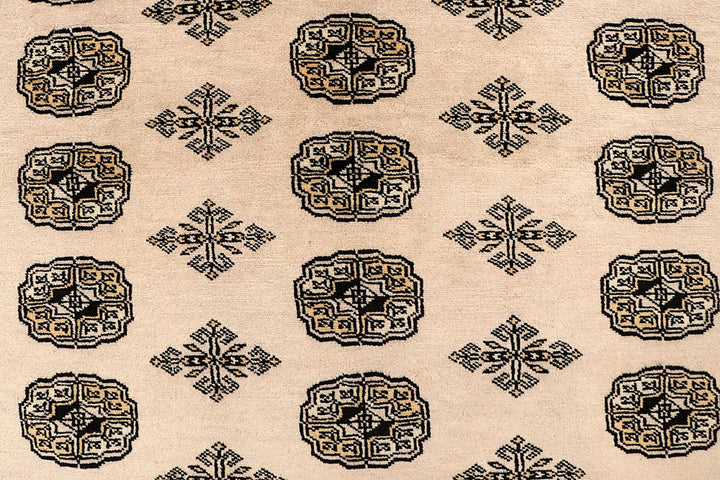 Bisque Bokhara 9' 3 x 11' 7 - No. 59879 - ALRUG Rug Store