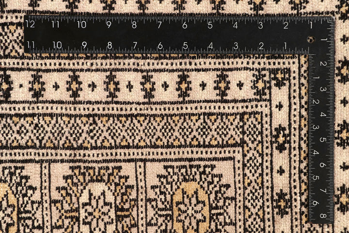 Bisque Bokhara 9' 3 x 11' 7 - No. 59879 - ALRUG Rug Store