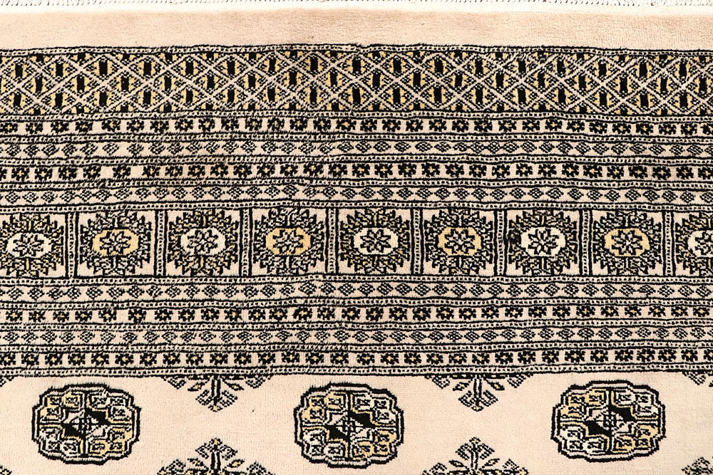 Bisque Bokhara 9' x 11' 10 - No. 59880 - ALRUG Rug Store