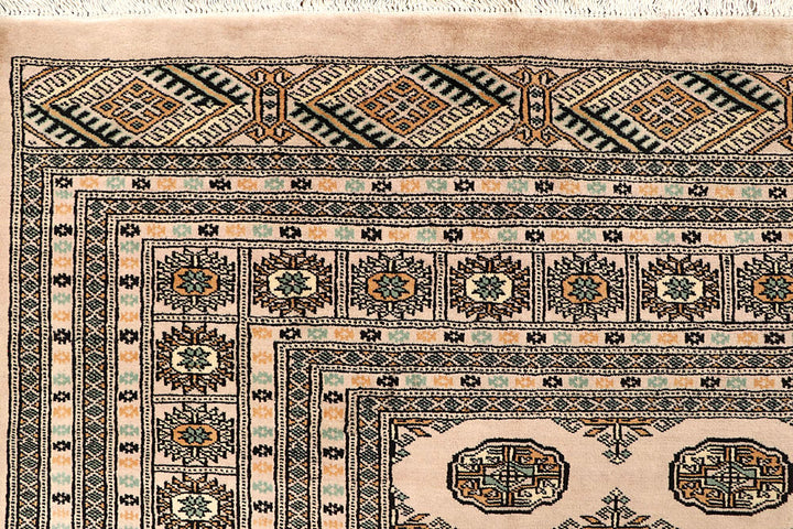 Bisque Bokhara 9' 2 x 12' 1 - No. 59881 - ALRUG Rug Store