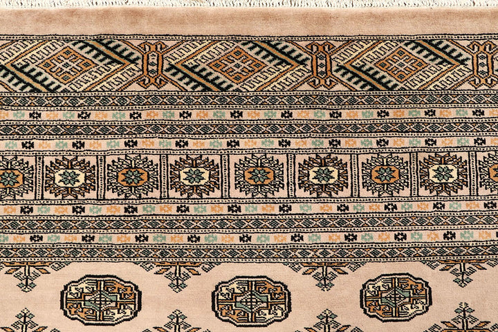 Bisque Bokhara 9' 2 x 12' 1 - No. 59881 - ALRUG Rug Store