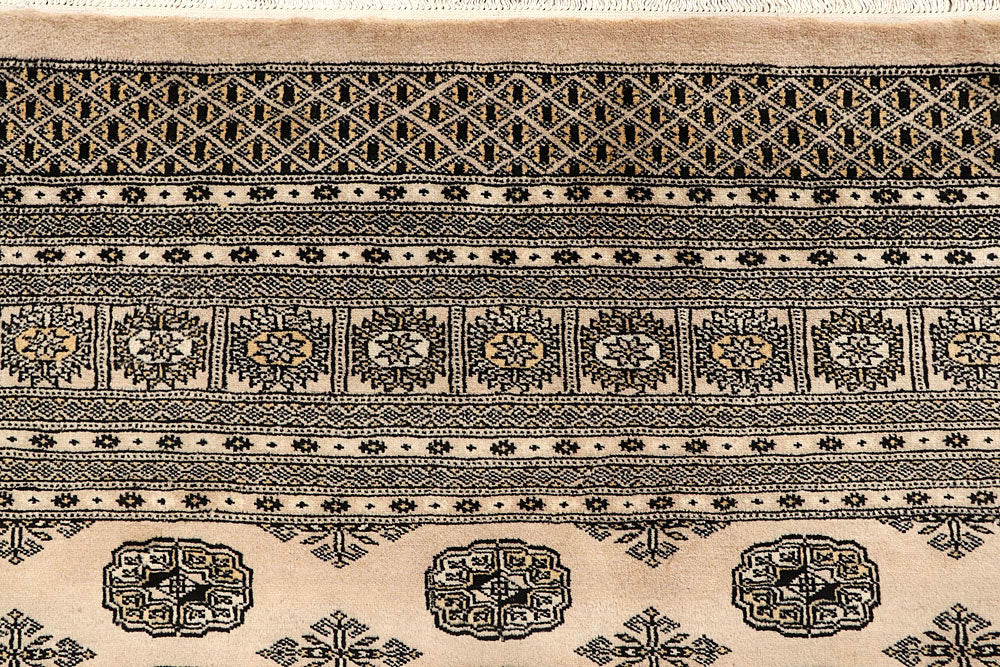 Bisque Bokhara 9' 2 x 11' 10 - No. 59882 - ALRUG Rug Store
