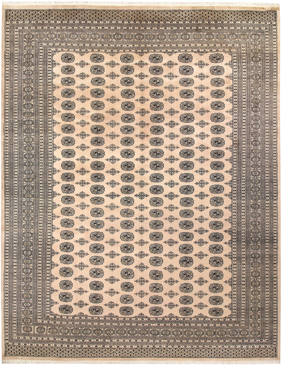 Bisque Bokhara 9' 2 x 11' 10 - No. 59882 - ALRUG Rug Store