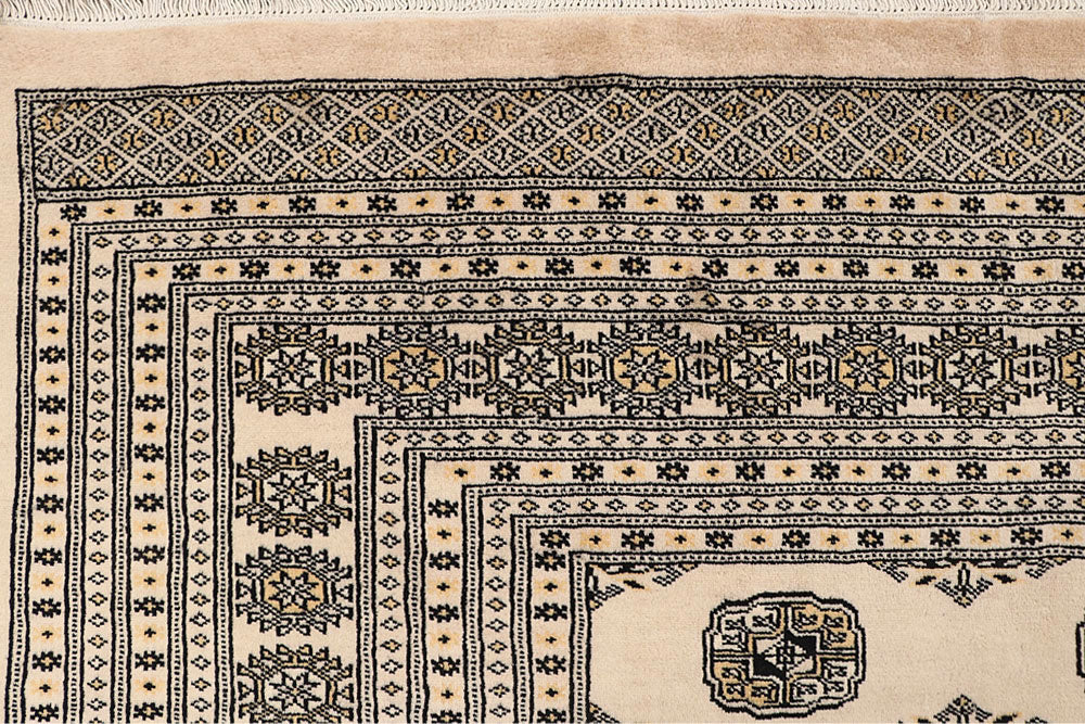 Bisque Bokhara 8' 11 x 12' 3 - No. 59883 - ALRUG Rug Store