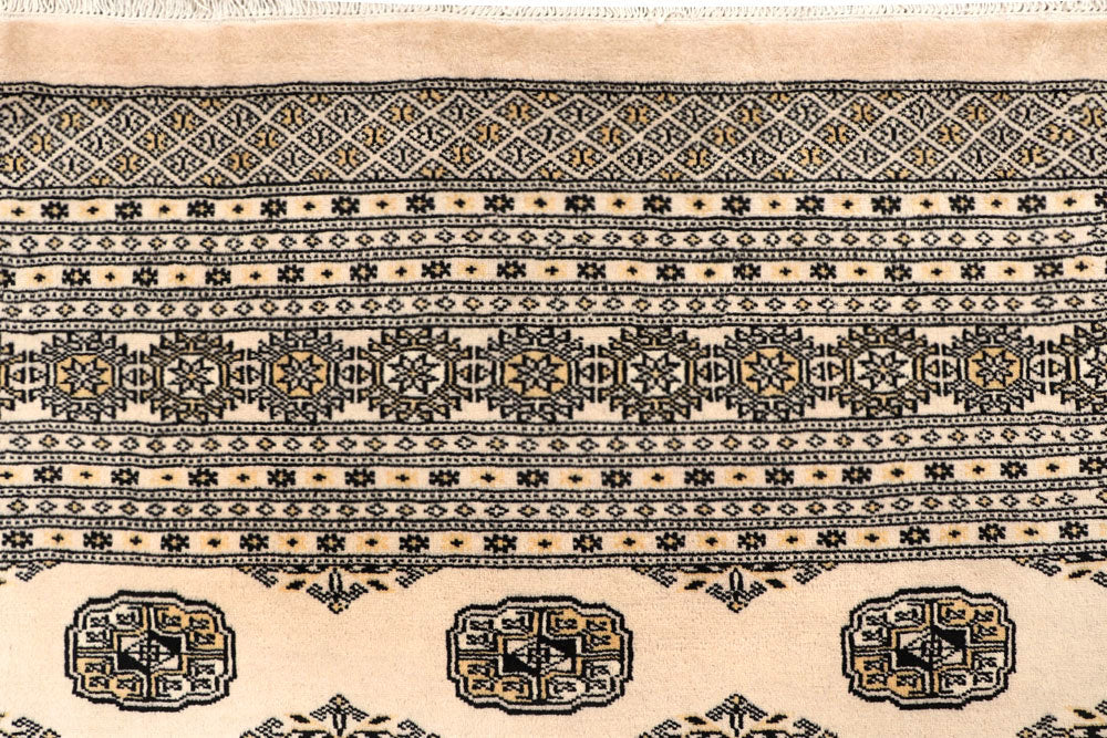 Bisque Bokhara 8' 11 x 12' 3 - No. 59883 - ALRUG Rug Store