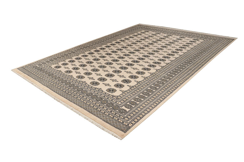 Bisque Bokhara 8' 11 x 12' 3 - No. 59883 - ALRUG Rug Store