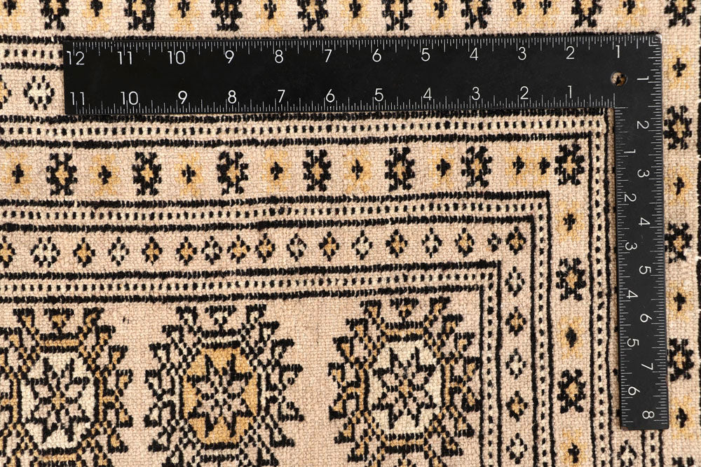 Bisque Bokhara 8' 11 x 12' 3 - No. 59883 - ALRUG Rug Store