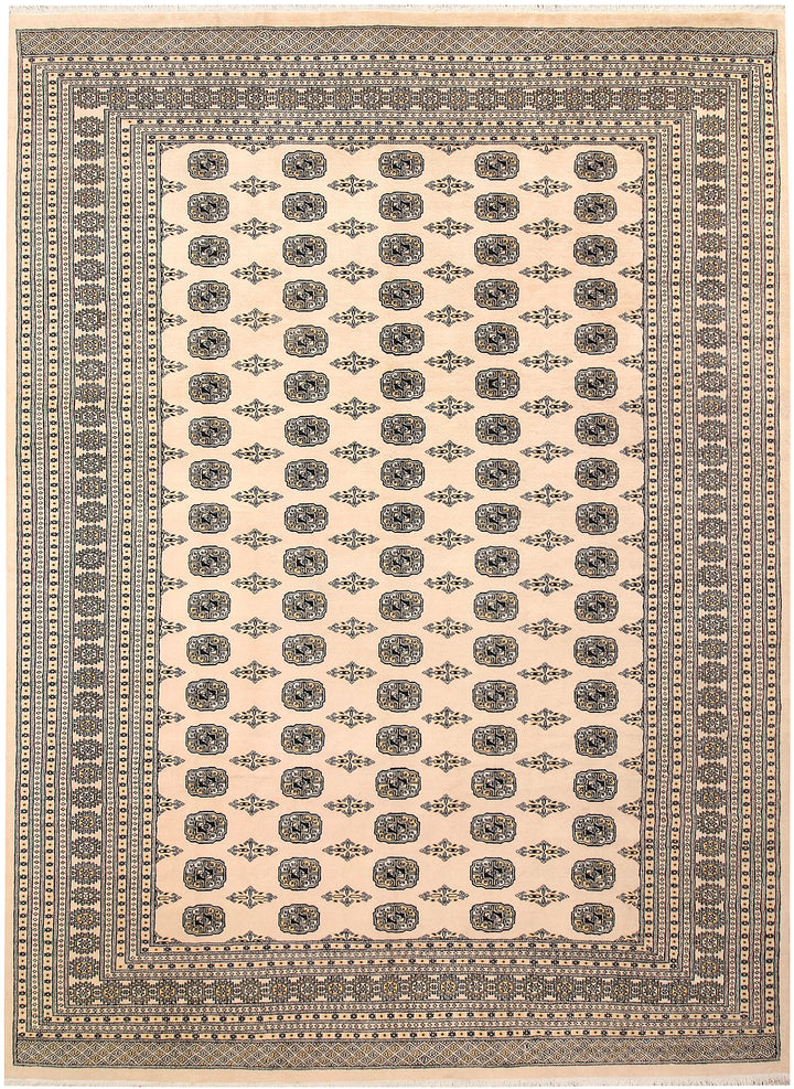 Bisque Bokhara 8' 11 x 12' 3 - No. 59883 - ALRUG Rug Store