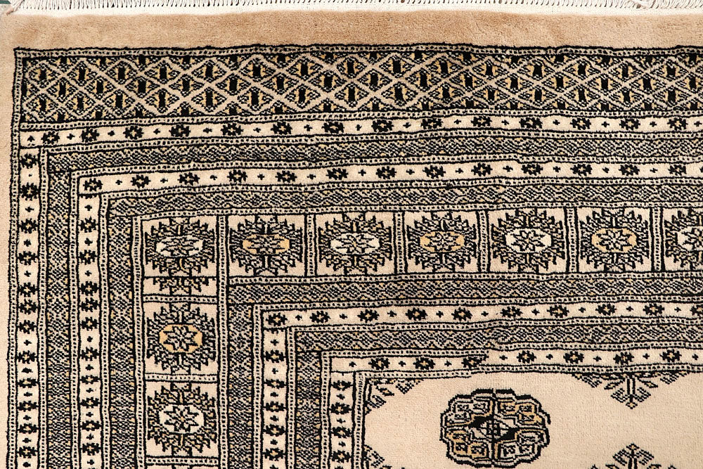 Bisque Bokhara 9' 1 x 12' 4 - No. 59885 - ALRUG Rug Store