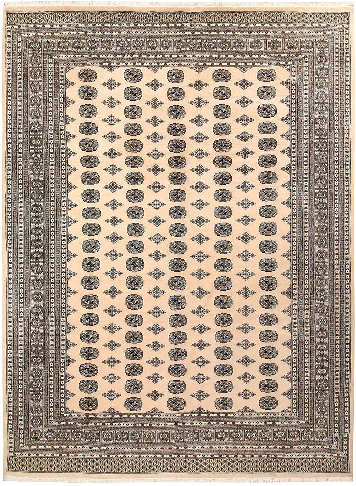 Bisque Bokhara 9' 1 x 12' 4 - No. 59885 - ALRUG Rug Store
