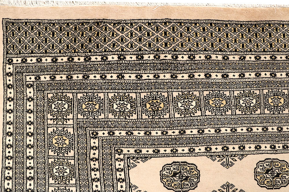 Bisque Bokhara 9' 1 x 12' 1 - No. 59886 - ALRUG Rug Store