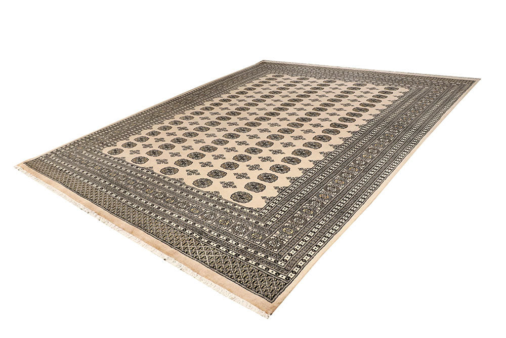 Bisque Bokhara 9' 1 x 12' 1 - No. 59886 - ALRUG Rug Store